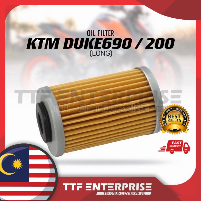 KTM DUKE 690 / 200 กรองน้ํามัน (ยาว) DUKE690 DUKE200