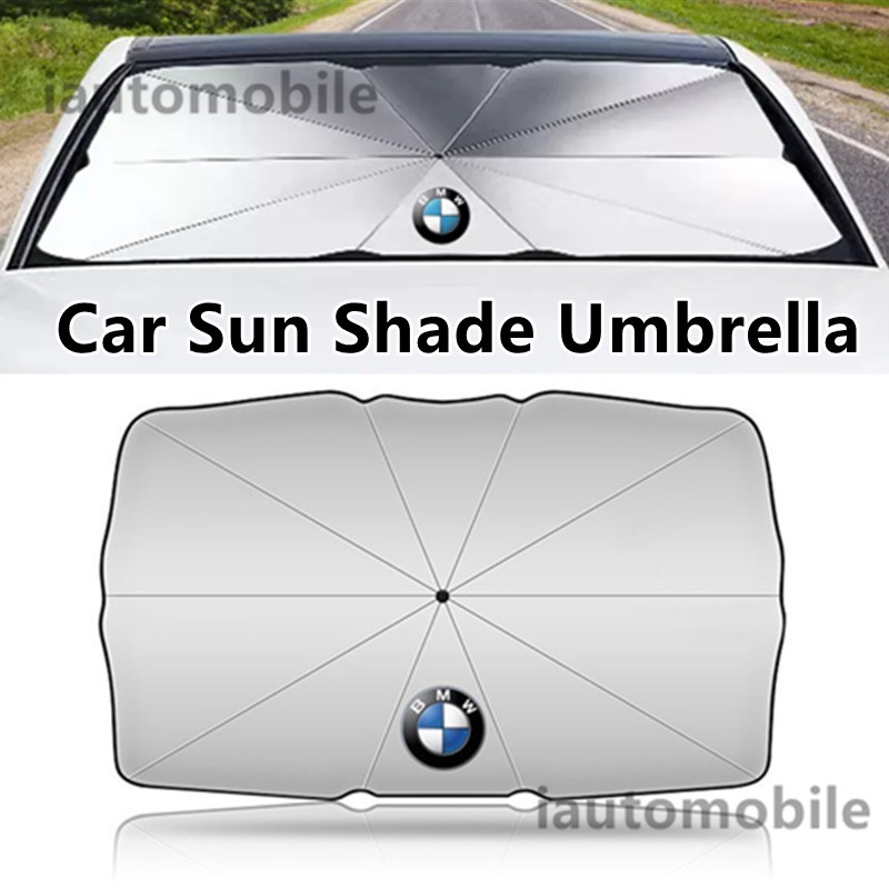 BMW ม่านบังแดดรถยนต์ด้านหน้ากระจกฉนวนกันความร้อนป้องกันแสงแดดสําหรับ F30/F20/F10/E34/E46/E60/E90/E36/X1/X3/X5/G20/G30