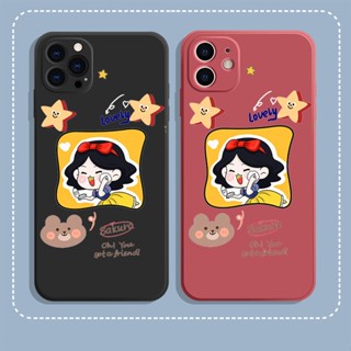 ใหม่ เคสป้องกันโทรศัพท์มือถือซิลิโคน ลายหมีเจ้าหญิง สําหรับ Apple Iphone 13 14 13 12pro XR 11 14