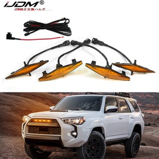 Ijdm ไฟกระจังหน้า สีเหลืองอําพัน สําหรับ Toyota 4Runner TRD Pro Grille 2014-2019 SR5 TRD off-road Limited TRO Pro