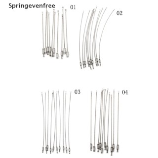 Spef พวงกุญแจสเตนเลส 10 15 20 ซม. สําหรับเดินป่า 10 ชิ้น FE