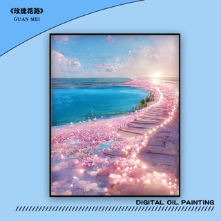 Nong Yang-30*40CM-ระบายสีตามตัวเลข-ทะเลดอกไม้-ภาพระบายสีตามตัวเลข-ภาพวาดระบายสีตามตัวเลข-ภาพวาดระบายสีตามตัวเลข-วาดรูประบายสีตามตัวเล-ระบายสีตามตัวเลข-วาดรูประบายสีตามตัวเลข-ภาพระบายสีตามตัวเลข
