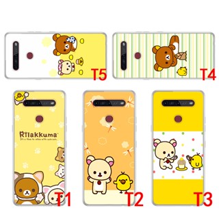 เคสโทรศัพท์มือถือแบบนิ่ม ใส ลายริลัคคุมะ 53AS สําหรับ Infinix Hot 10St 10T X689C Note 7 X690 8 X692 X693 10 Pro X695