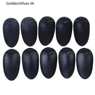 Goldensilver ที่ครอบหูพลาสติก สีดํา สําหรับย้อมสีผม 10 คู่