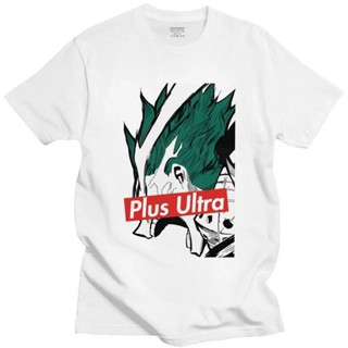 【hot sale】เสื้อยืดแขนสั้นผ้าฝ้ายพิมพ์ลายการ์ตูน My Hero Academia สําหรับผู้ชาย