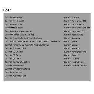 จุกกันฝุ่น จุกซิลิโคน จุกปิดรูชาร์จแบต Garmin Venu3 3s 265 955 Dust Plugs for Garmin 965 Vivoactive5