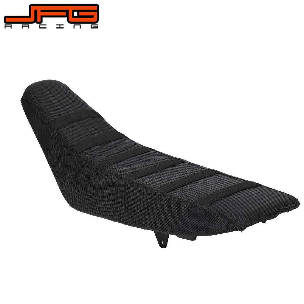 Universal Ribbed Dirt Bike ที่หุ้มเบาะรถจักรยานยนต์ Ng Upuan Ng มอเตอร์ Gripper นุ่ม