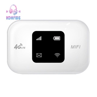 เราน์เตอร์ WiFi ไร้สาย 4G MiFi 150Mbps 2.4G WiFi พร้อมช่องใส่ซิมการ์ด 3000 MAh แบบพกพา สําหรับรถยนต์