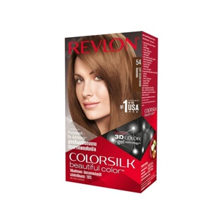 Revlon เรฟลอน คัลเลอร์ซิลค์ แฮร์คัลเลอร์No.54 น้ำตาลทองอ่อน