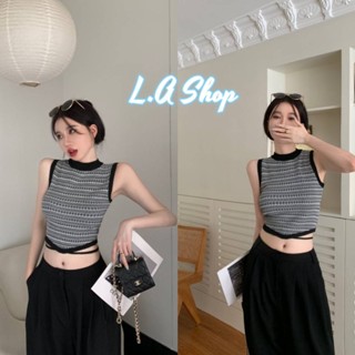 L.A Shop พร้อมส่ง เสื้อถักไหมพรม ครอปสั้นตัวเล็ก กำลังมาแรง "5Y029" -C