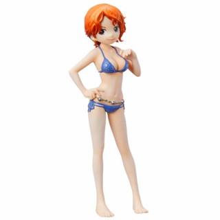 Nami ของแท้ JP แมวทอง - Half Age Characters Bandai [โมเดลวันพีช]