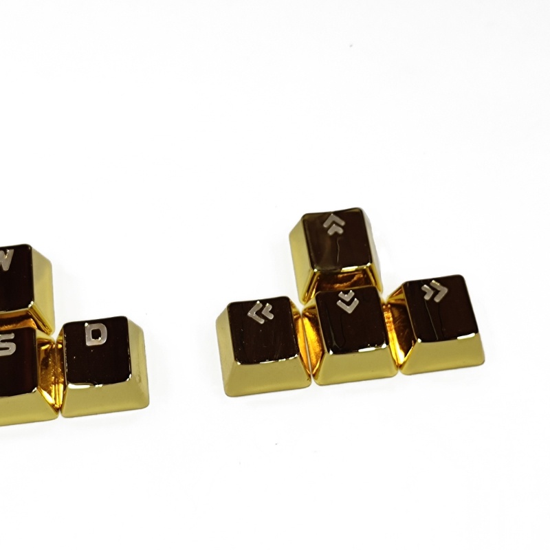 ฤดูร้อน 8 ชิ้นทนทานสังกะสี-โลหะผสม Keycaps Professional รูปที่ 4
