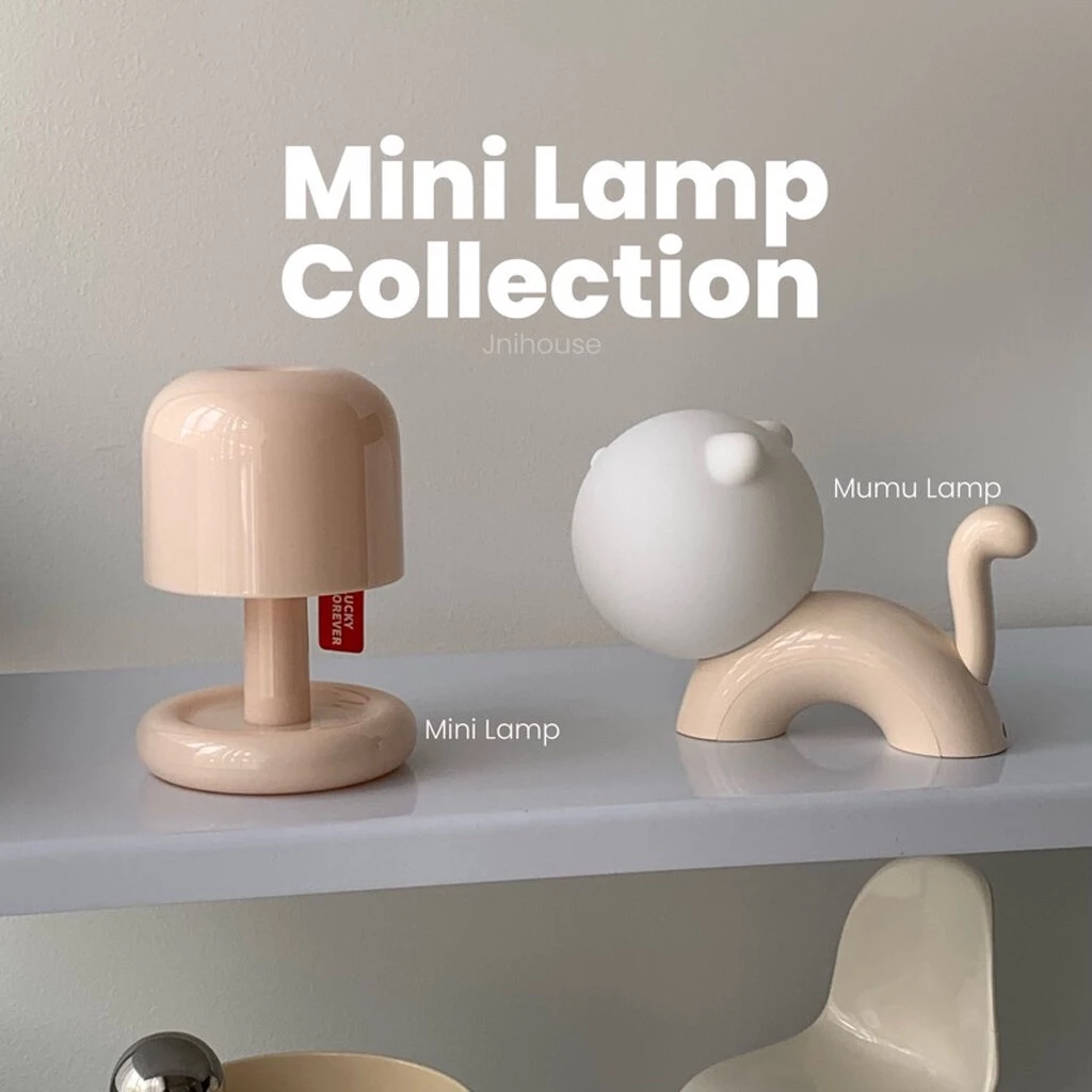 [พร้อมส่ง] Jnihouse : Mini Lamp Collection โคมไฟตั้งโต๊ะขนาดเล็ก