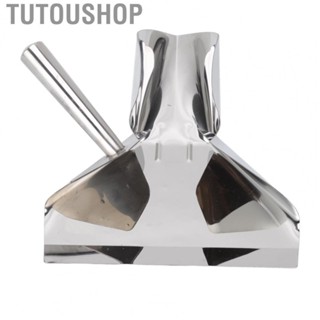 Tutoushop French Fries Shovel Rustproof Stainless Steel  French Fry Popcorn Shovel