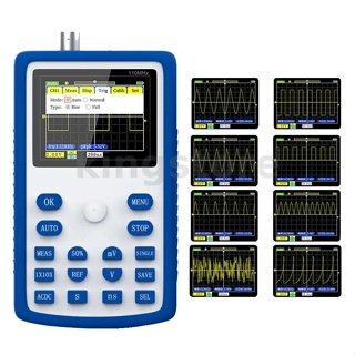 Fnirsi-1c15 กล้องออสซิลโลสโคปดิจิทัล 500MS/s อัตราการสุ่มตัวอย่าง 110MHz แบนด์วิธอนาล็อก