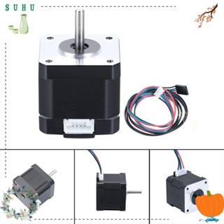 Suhu สเต็ปมอเตอร์ 42BYGH สายเคเบิล CNC 1 เมตร