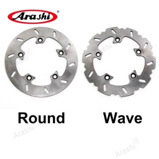 Arashi ดิสก์เบรกหลัง CNC สําหรับ SUZUKI GW250 GW250F 2015 GSR400 GSR 400 2006-2010 GSX 650 F GSX650F ABS 2008-2012 SV650 ABS 2007-2019 GSR 750 GSR750 2011-2014