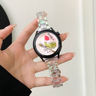 สายนาฬิกาข้อมืออัจฉริยะ แบบใส สีสันสดใส แบบเปลี่ยน สําหรับ Mibro Lite2 Smartwatch Bling Dazzling Laser Strap Mibro Watch Lite 2