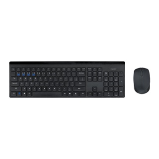 WIRELESS KEYBOARD &amp; MOUSE (คีย์บอร์ดและเมาส์ไร้สาย) RAPOO WIRELESS 8110M BLACK