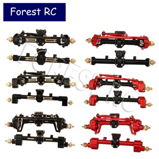 Forestrc อะไหล่เพลาอลูมิเนียม ทองเหลือง CNC 1:24 SCX24 สําหรับอัพเกรดรถไต่หินบังคับ 1/24 Deadbolt 90081 C10 JLU JEEP Gladiator