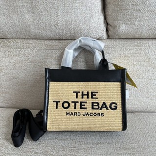 Marc jacobs กระเป๋าผ้าทอ ขนาดเล็ก สําหรับผู้หญิง