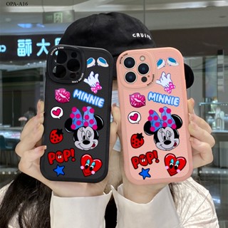 OPPO A16 A16K A16E A57 A55 A54 A78 A77 A76 A94 A93 A36 4G 5G เคสออปโป้ สำหรับ Case Cartoon Love Mouse เคส เคสโทรศัพท์ เคสมือถือ Soft Phone Cases