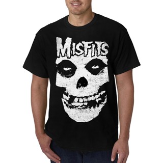 ใหม่ เสื้อยืดลําลอง แขนสั้น คอกลม พิมพ์ลาย Misfits Rock Band ระบายอากาศ สไตล์เรโทร แฟชั่นสําหรับผู้ชาย ไซซ์ XS-6XL 415309