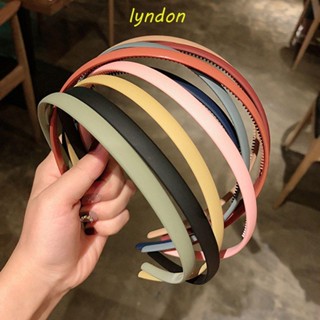 Lyndon ที่คาดผม ที่คาดผมแฟชั่นผู้หญิง ที่คาดผม สีพื้น