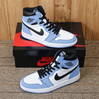 Air JORDAN 1 RETRO รองเท้าบาสเก็ตบอล ข้อสูง สําหรับผู้ชาย และผู้หญิง พร้อมกล่อง และถุงกระดาษ