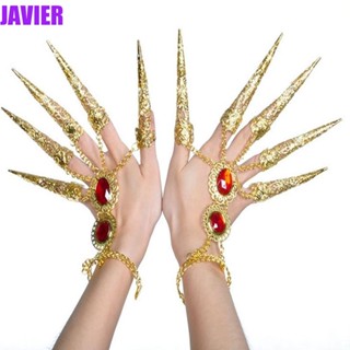 Javier สร้อยข้อมือนิ้วมือ สีทอง ขายดี จากไทย สําหรับเด็กผู้หญิง