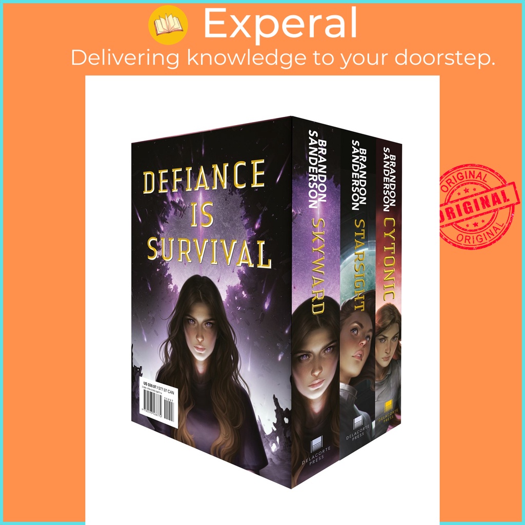 Skyward Boxed Set : Skyward; Starsight; Cytonic by Brandon Sanderson (ฉบับสหรัฐอเมริกาปกอ่อน)