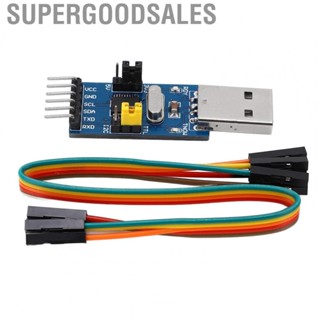 Supergoodsales USB to IIC I2C UART Converter Adapter Module with Jumper Wire USB to TTL Serial Download Adapter Module