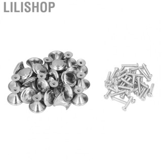 Lilishop Round Cabinet Knobs Replaceable Round Knobs for Furniture Doors