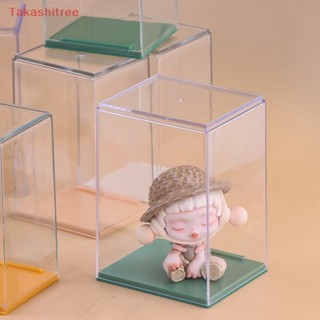 (Takashitree) Storage Box Desktop Doll Display Box Single Dustproof Transparent Display Rack