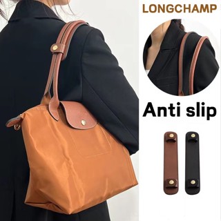 LONGCHAMP กระเป๋าสะพายไหล่ ทรงโท้ท กันลื่น 3 สี อุปกรณ์เสริม สําหรับกระเป๋าถือ