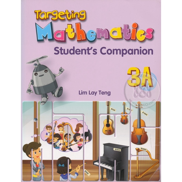 Bundanjai (หนังสือ) Targeting Mathematics 3A : Student's Companion (P)