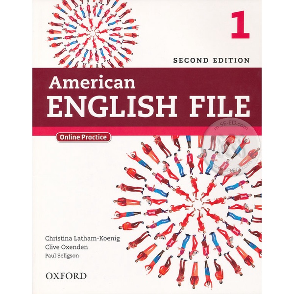 Bundanjai (หนังสือ) American English File 2nd ED 1 : Student's Book +Online Practice (P)