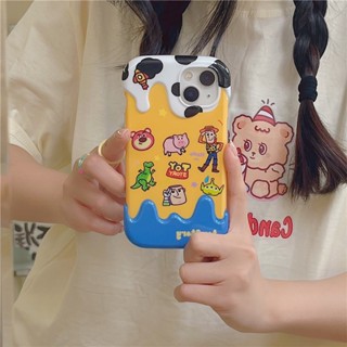 เคสโทรศัพท์มือถือ ซิลิโคน กันกระแทก ลายการ์ตูน Toy Story น่ารัก สร้างสรรค์ สําหรับ Iphone 11 12 13 14 pro max 13ProMax 12 13pro 11 14pro