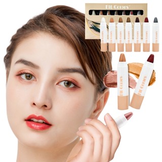 Beauty Product อายแชโดว์ ไฮไลท์ เนื้อชิมเมอร์ กันน้ํา 7 ชิ้น ต่อกล่อง 7 ชิ้น