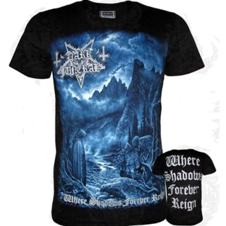 เสื้อยืดแขนสั้น พิมพ์ลายวงร็อค Dark Funeral Theroxx