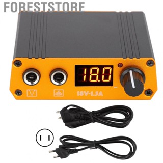 Foreststore Tattoo Power Supply Mini Liner Shader  Voltage Adjustable Universal High Power Tattoo Power for Tattoo Pen Device 100‑230V