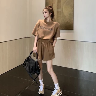 พร้อมส่ง สไตล์เกาหลีใหม่ ชุดเซ็ท เสื้อผ้าแฟชั่นผู้หญิง ชุดเซ็ทเเฟชั่น 2 ชิ้น ชุดลำลองสำหรับผู้หญิง