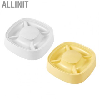 Allinit Dog Slow Feeder  4 Slots Durable PP for Bedroom