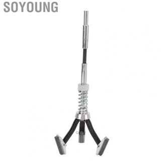 Soyoung Engine Cylinder Deglazer  220 Grit Stone Knurled Wheel Engine Cylinder Hone Tool Adjustable  for 1‑1/4in To 3‑1/2in Cylinders