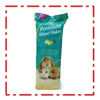 ขี้เลื่อย สำหรับ หนู แฮมเตอร์ กระต่าย กลิ่นแอปเปิ้ล Premium Wood Flakes 1kg