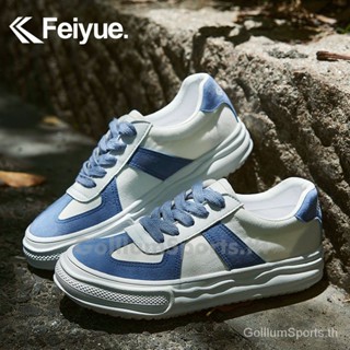 Feiyue รองเท้าผ้าใบลําลอง สีขาว เข้ากับทุกการแต่งกาย แฟชั่นฤดูใบไม้ผลิ สําหรับสตรี 500 F1V6 2023