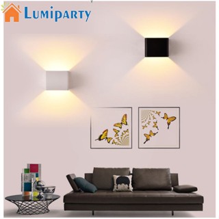 Lumiparty Cube โคมไฟติดผนัง LED COB สไตล์โมเดิร์น สําหรับตกแต่งทางเดิน ในร่ม AC 85-265V 5W