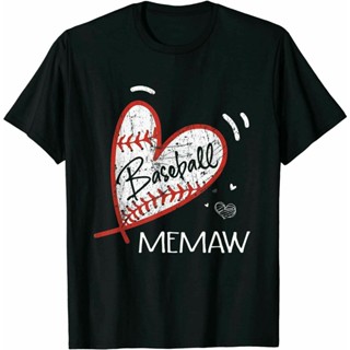 เสื้อยืดเบสบอล Memaw Grandmas สไตล์ฮิปฮอป สําหรับผู้ชาย