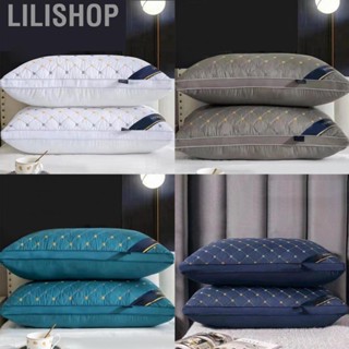 Lilishop Pillow Washable Single Use Comfortable Cervical Pillow Core for Hotel Home Use Sleeping