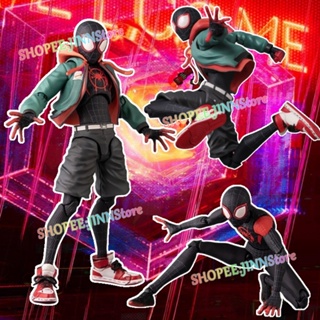 - Jn - ฟิกเกอร์ Marvel Spider-Man Miles Morales โมเดล PVC ของเล่นสําหรับเด็ก